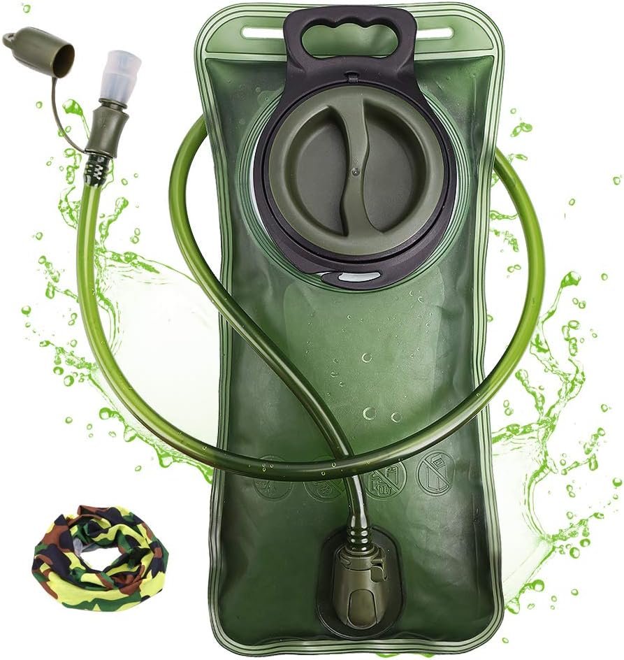 Hydration Bladder, 1.5L-2L-3L Water Bladder for Hiking