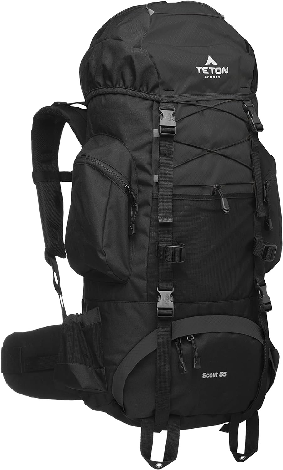 TETON 55L Scout Internal Frame Backpack for Hiking,