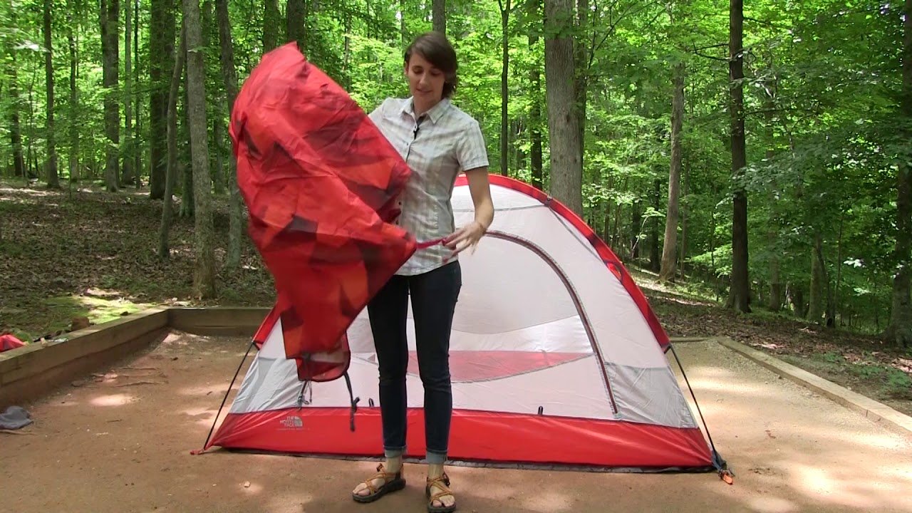 step by step guide how to set up a tent